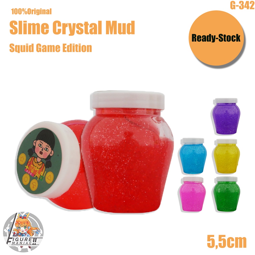 Mainan Anak - Slime Squid Game Edition Import Premium Slime Lucu Cute Slime Aman Crystal Mud Galaxy Mud