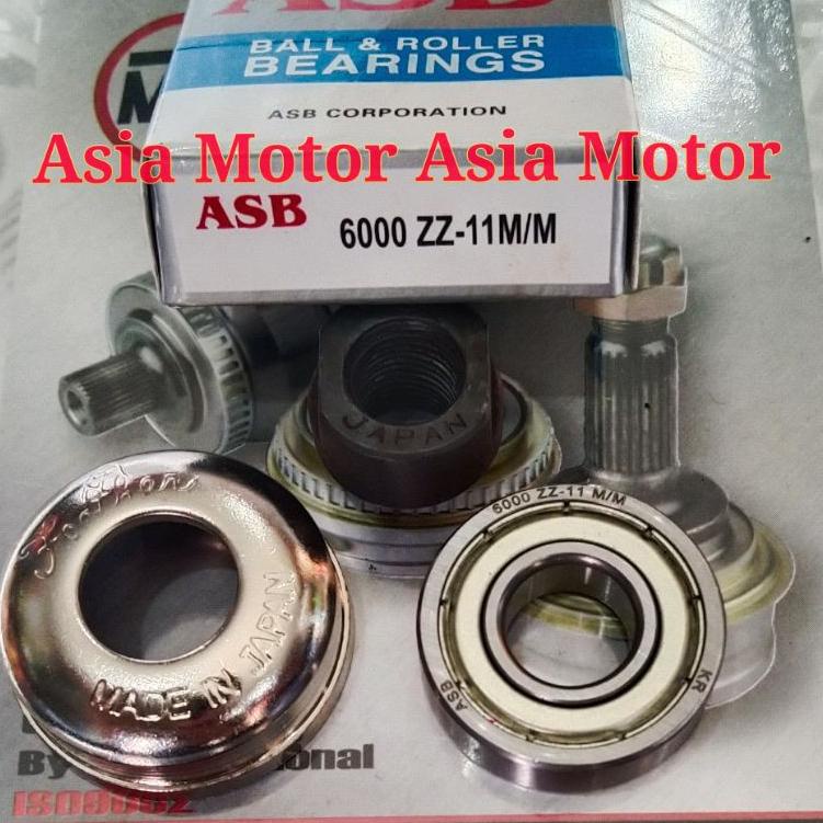 デ Laker Konis Kones Bearing 6000 Freehub As Roda Belakang Sepeda Anak Minion Mini Trek Fixie BMX MTB