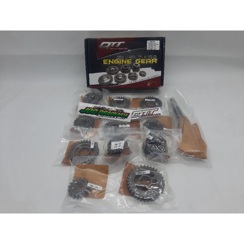 GEAR RASIO GEAR BOX YAMAHA R15 R15V3 MX KING NEW 150 QTT RACING 13/33