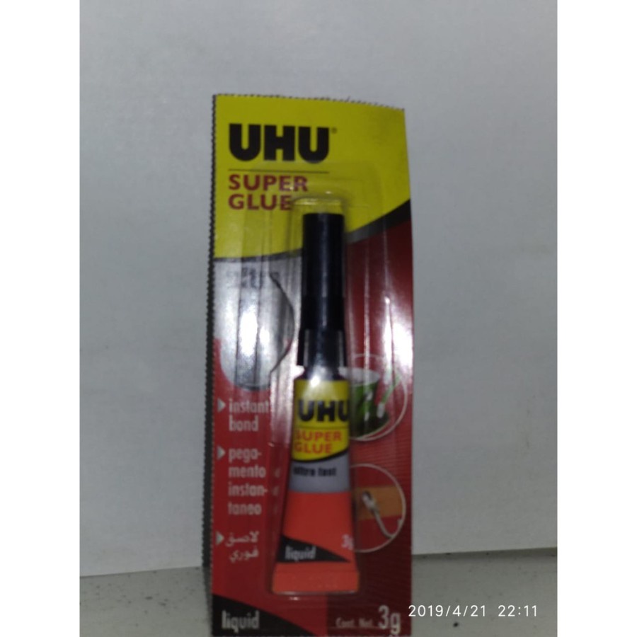 

Lem UHU / UHU Adhesive Glue / Lem Serba Guna (3 gram)