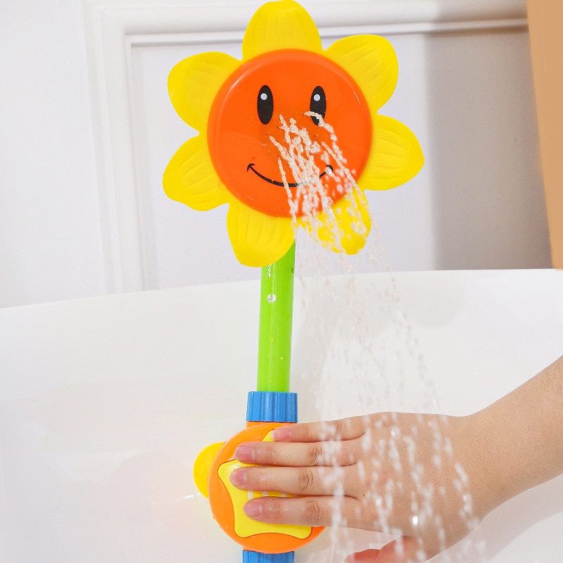 Sunflower Shower Elektrik Baby Bath Toys Mainan Shower Anak Shower Mandi Anak Mainan Mandi Anak Mainan Air Anak