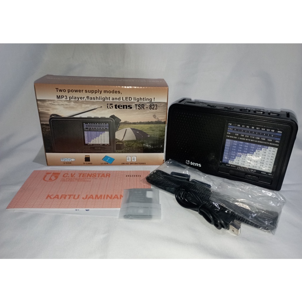 RADIO MP3 PEMUTAR SUARA TENS 823