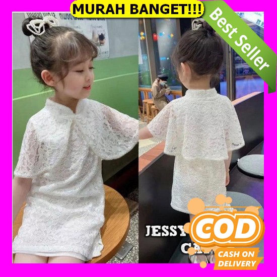 Baju Dress Pesta Anak Perempuan Usia 7 8 9 10 11 12 Th Import Korean Style Modern Murah Trend Asa Ki