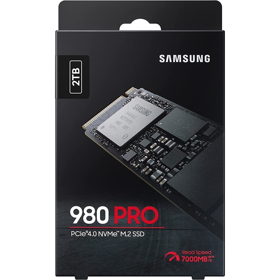 SAMSUNG SSD 980 PRO 2TB PCIE 4.0 NVME M.2 2 TB 100% ORIGINAL