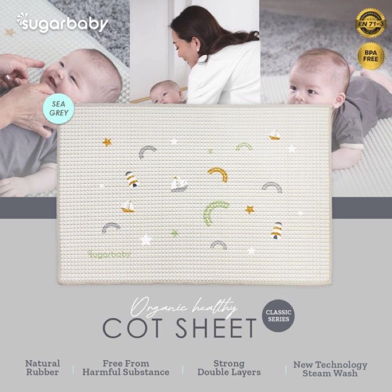 Sugar baby cotton sheets - perlak organik | perlak bayi
