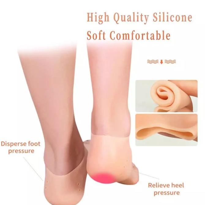 Insole Pelindung Tumit / Insole Silicone / Insole Lembut Elastis