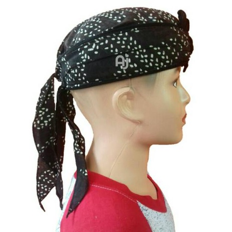 PKJ.21De22х ▪ blangkon anak bayi balita iket udeng batik jawa sunda tutup praktis tradisional kecil 