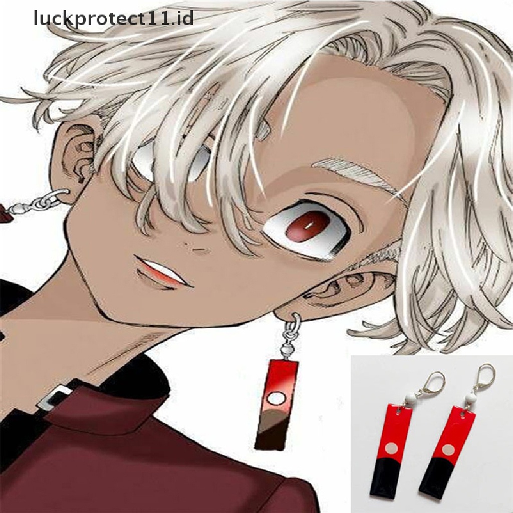 /Fashion Hot// Fashion// Tokyo Revengers Izana Kurokawa Anting Akrilik Anime Cosplay Props Drop Earring.