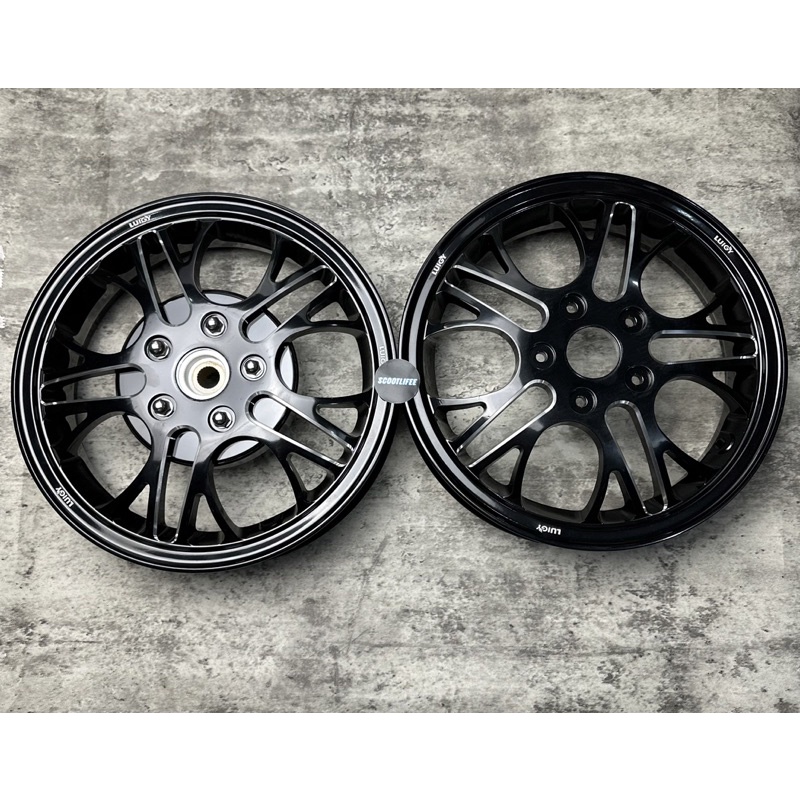 Velg Luigy CS 03 Black Ring 12 For Vespa Sprint Primavera S LX