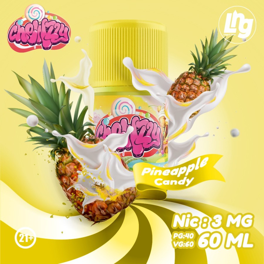 LIQUID VAPE NEW CHEWZZY CANDY NIC 3MG 60ML - AUTHENTIC