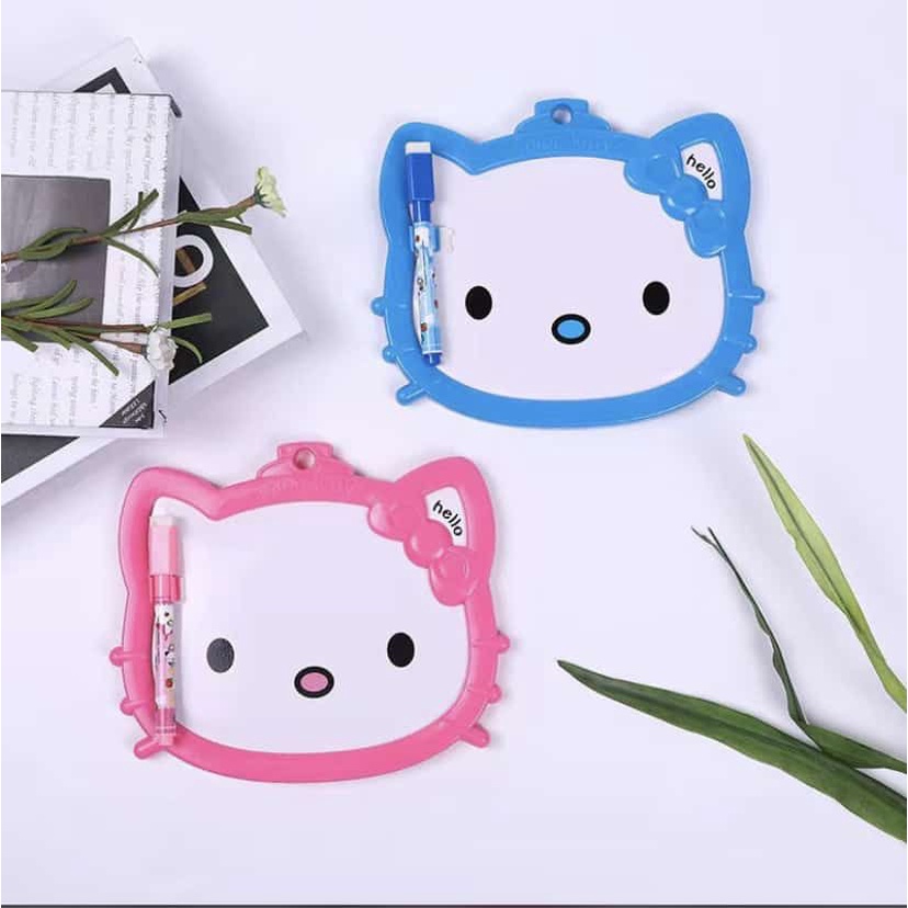 

Papan Tulis mini anak Hello Kitty whiteboard