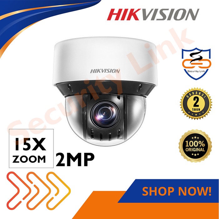 IP PTZ CAMERA 2MP 15X ZOOM-HIKVISION DS-2DE4A215IW-DE