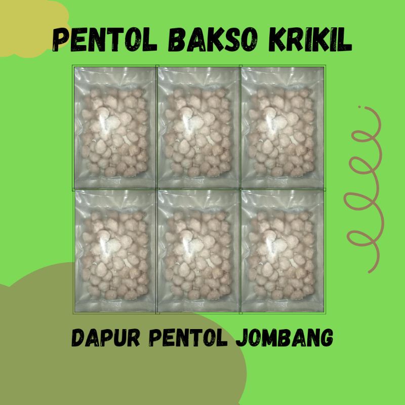 Jual Pentol Bakso Jombang Kemasan Krikil Shopee Indonesia