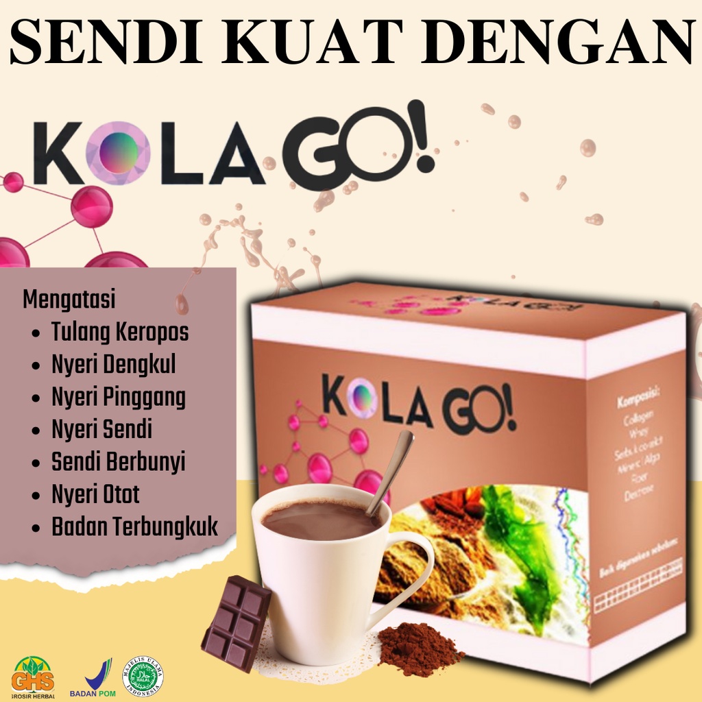 

TERBARU KEMASAN SACHET Kola Go Kolago Obat Untuk Nutrisi Sendi Dan Tulang