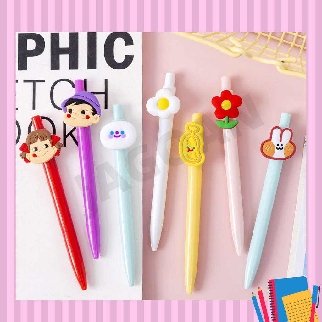

[JAGOAN] NEW Pulpen Karakter Kartun Buah Pena Gel Motif Karakter Lucu-JT0021