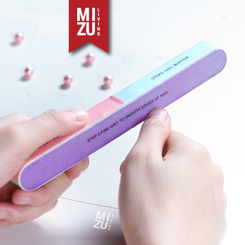 MIZU NANA TSUME 7in1 Nail Filer Buffer Manicure Amplas Kikir Kuku Pedicure