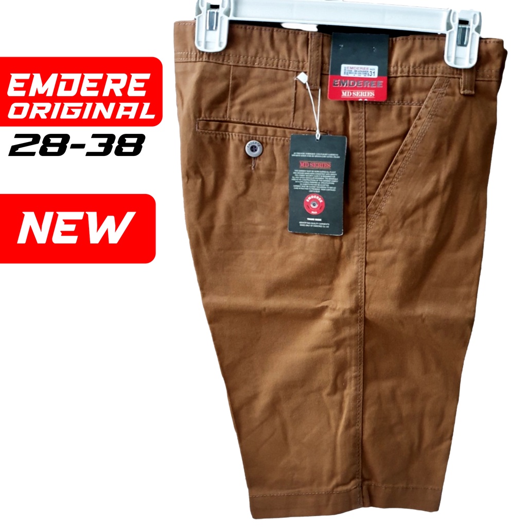 Produk baru Celana Pendek  Kanvas pria EMDERE kualitas premium // Celana Kanvas premium Standar
