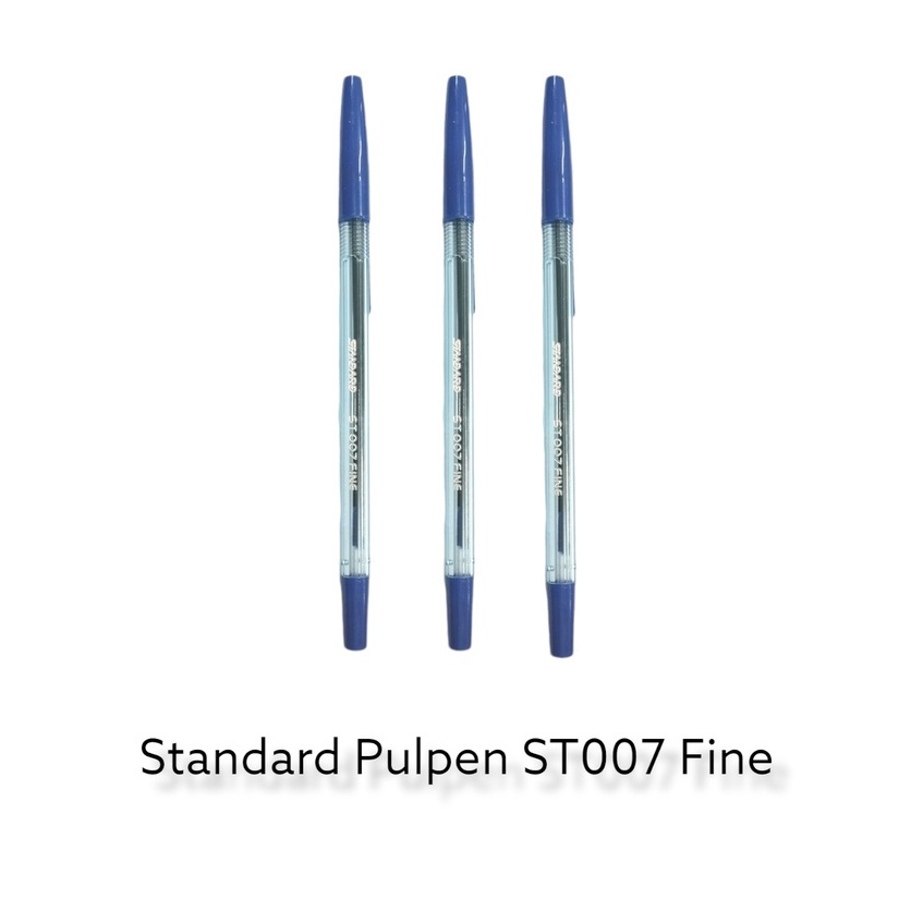 

Standard Pulpen ST-007 Oil Gel Biru 0.5 mm / Pulpen Standard Tinta Biru ST-007 Oil Gel – Satuan SHSNP