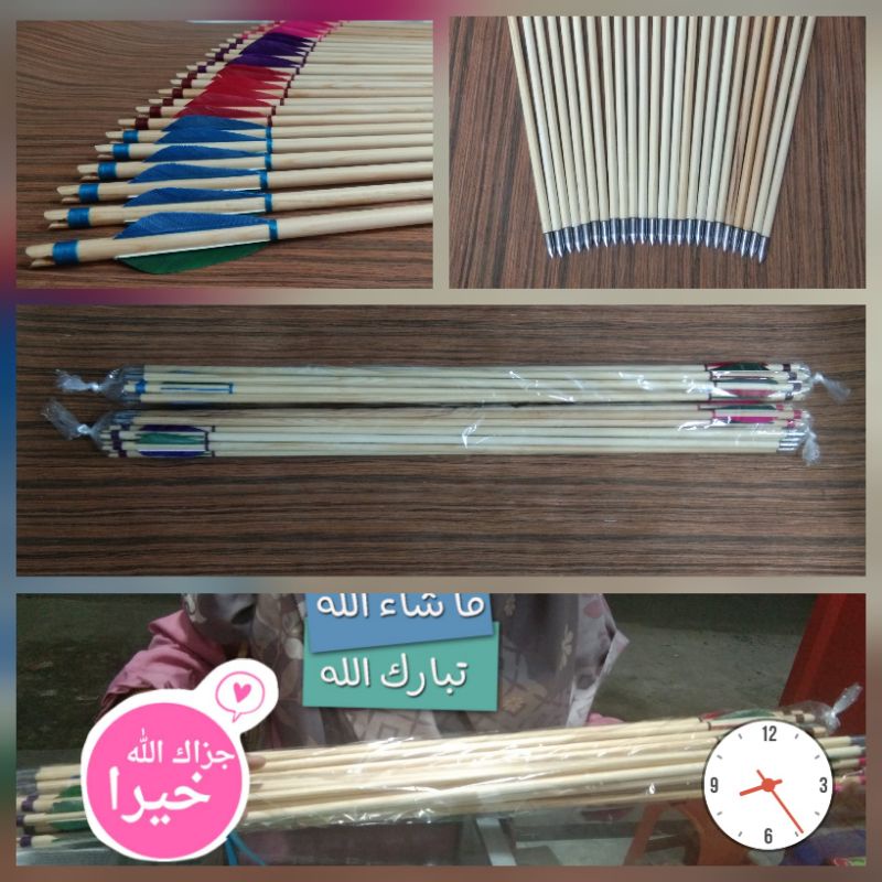 Arrow/anak panah Pinus/Spruce bulu Kalkun impor