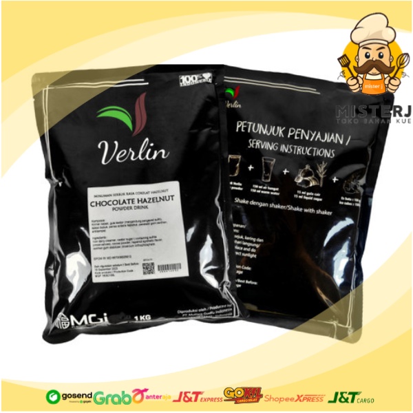 

Verlin | Chocolate Hazelnut | 1 Kg | Bubuk Minuman Serbuk Verlin Coklat Kacang | BEST SELLER