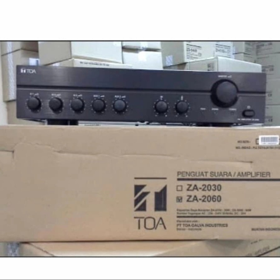 AMPLI TOA 100 % ORIGINAL TOA AMPLIFIER TOA 60 WATT ZA 2060