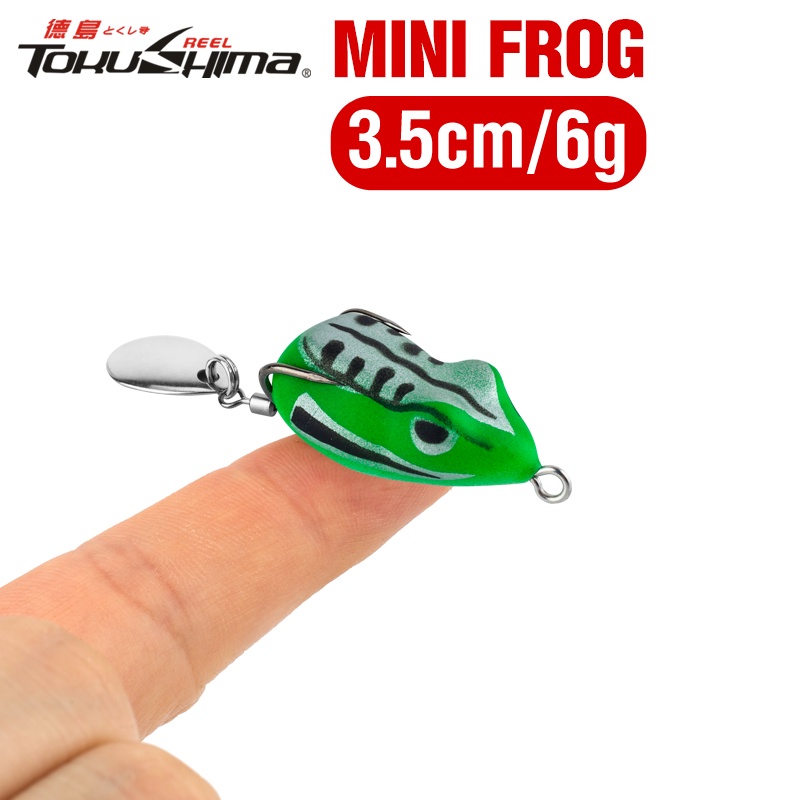 1pcs 3.5cm /6g Soft Mini Frog Micro Plastic Frog Lure 8warna Toman Snakehead Casting Umpan Mengambang Swimbait Dengan Kait Ganda