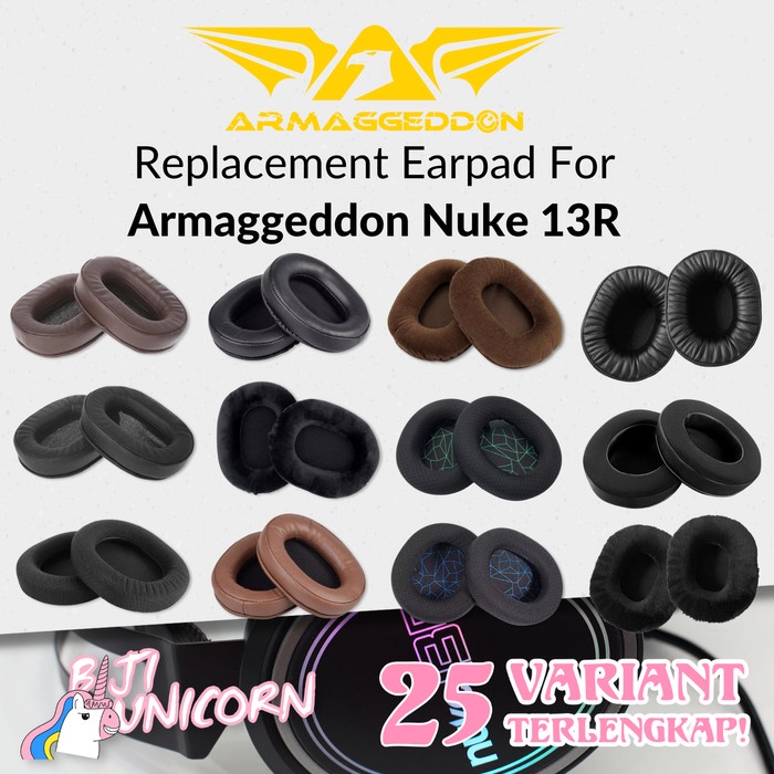 Earpad Earcup Ear Cushion Armaggeddon Nuke 13R Nuke13R 13 R Busa Pad