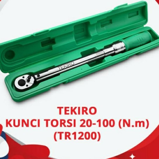 TEKIRO TR1200 1/2" Torque Wrench Kunci Momen Tekiro TR 1200