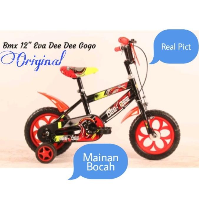 Sepeda Anak Bmx Dee Dee 12 Inch Sepeda Bmx 12" Dee Dee Ban Eva/Busa #Original