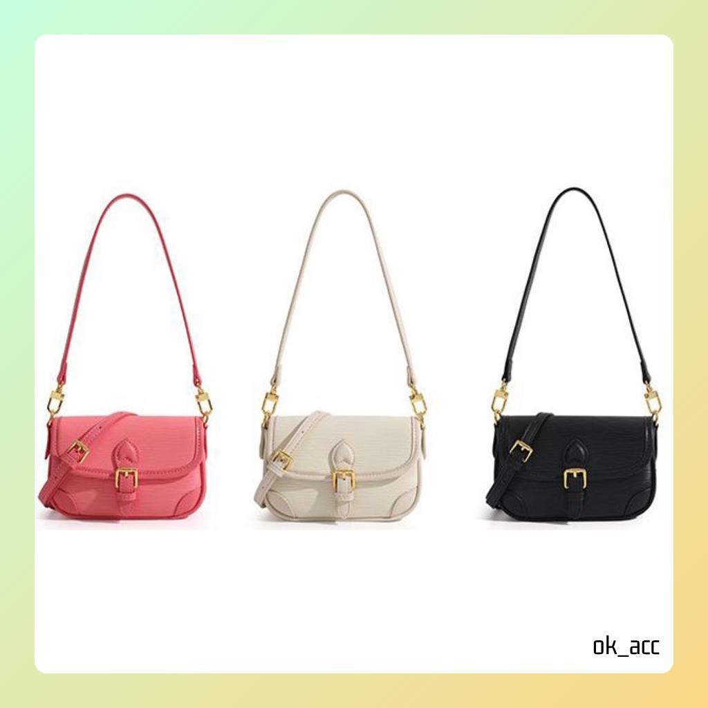 BARU Tas Selempang Kulit Wanita Luxury Mini Bag FT50 17 x 6 x 12 cm