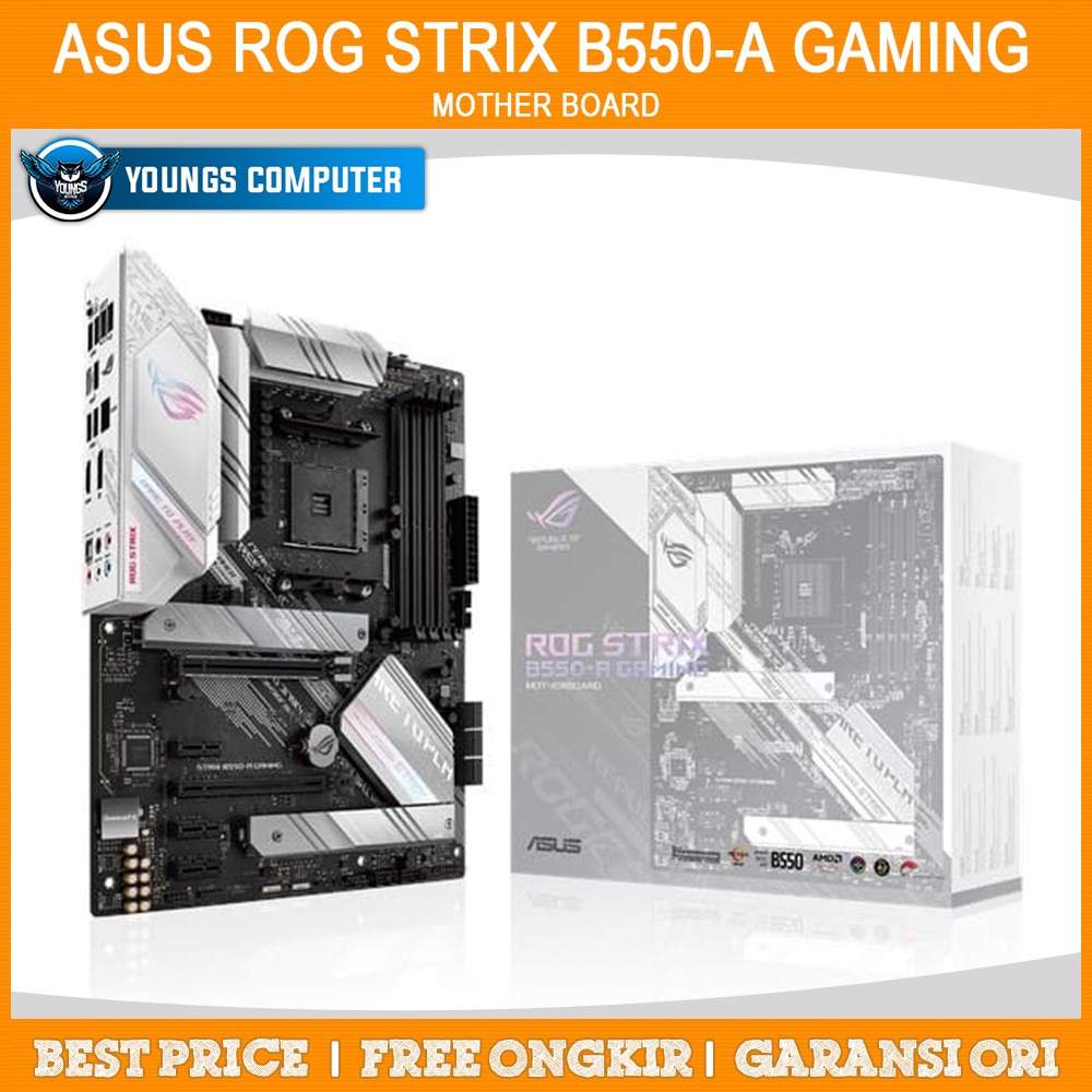 ASUS ROG STRIX B550-A GAMING AM4 MOTHERBOARD AMD