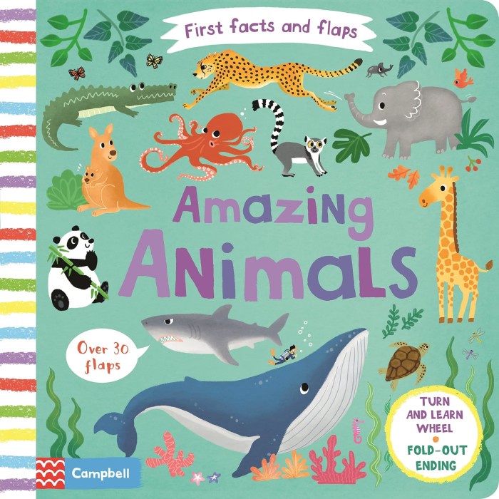 Campbell First Facts And Flaps Amazing Animals