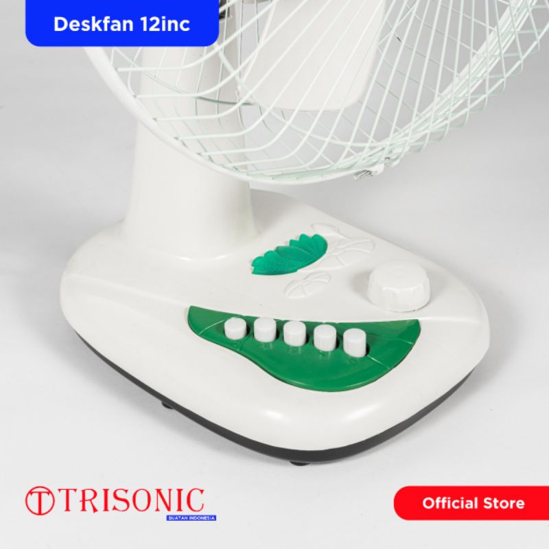 TRISONIC DESK FAN || KIPAS ANGIN MEJA