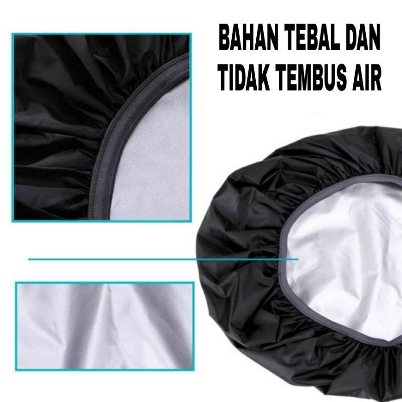 RAIN COVER BAG ELASTIS TIDAK TEMBUS AIR