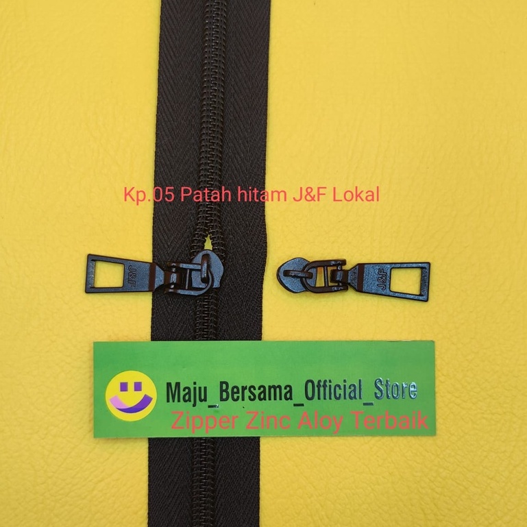 Zipper Zinc Aloy - Kp.Resleting 05 Variasi J&amp;F ( Lokal ) SK1