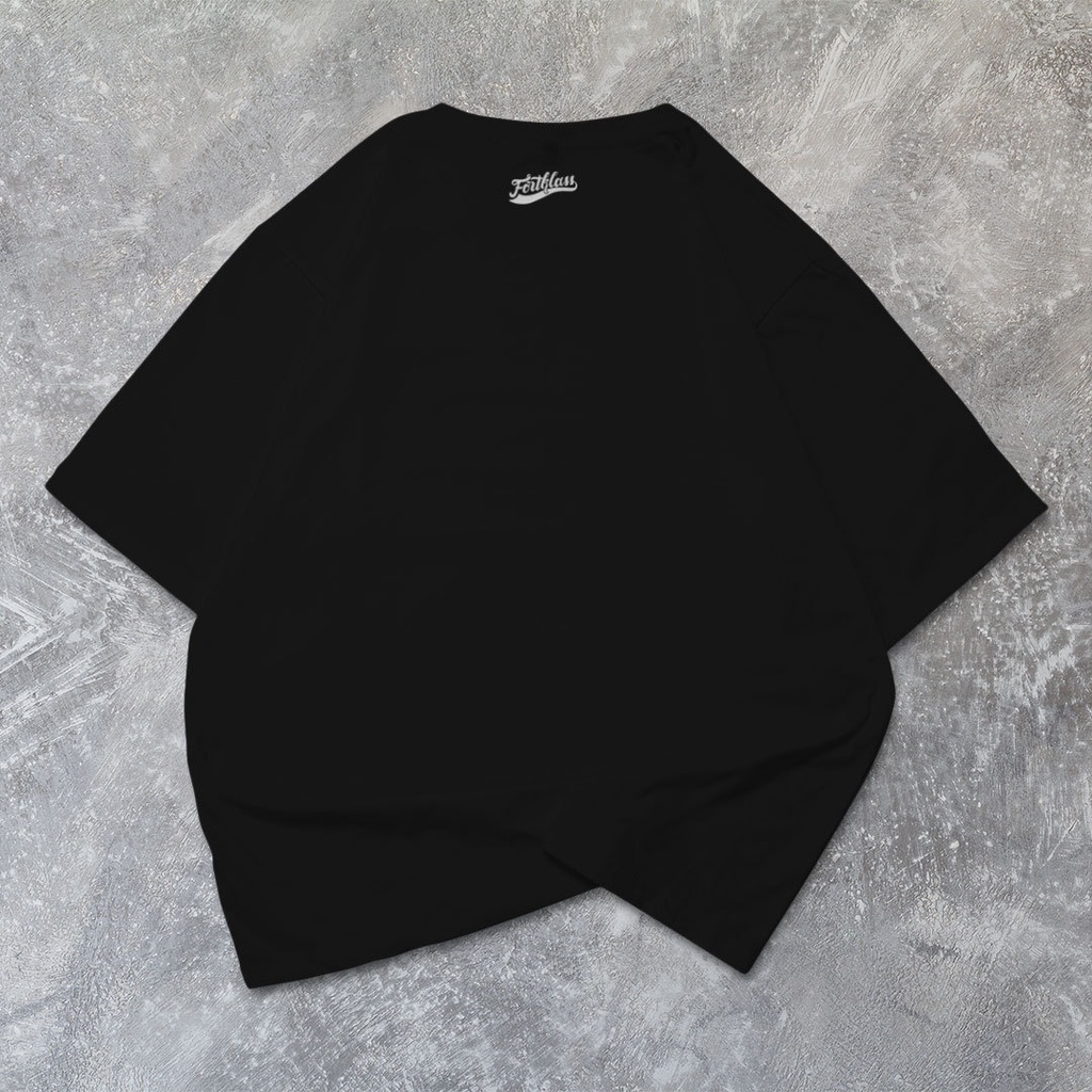 Hipnop Kaos Oversize CTYPO T-Shirt Cowok Premium Natal