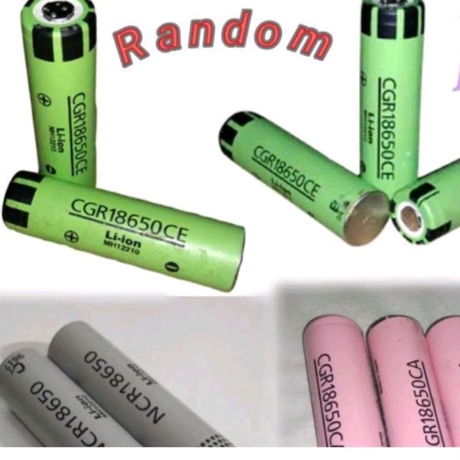 baterai panasonic 18650 original copotan laptop