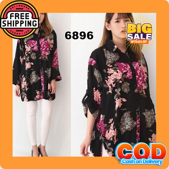 Baju Wanita Blus Atasan Wanita Blouse Casual Cewek New Arrival 2022 H0 Inza Blouse Ori Ceruti Bluse 