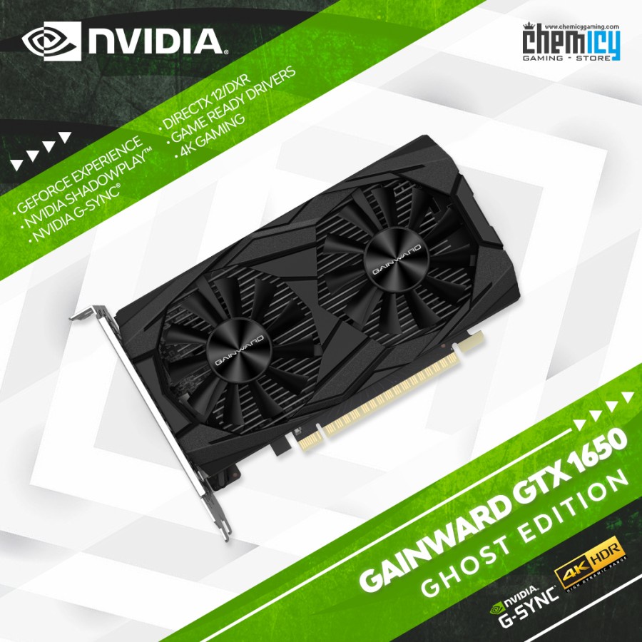 Gainward Nvidia GeForce GTX 1650 Ghost 4GB GDDR6