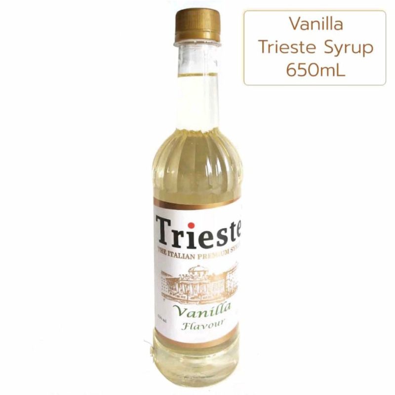 

trieste sirup vanila 650ml