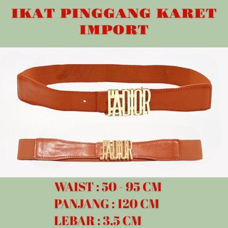 UP [SMARTGIRL] READYSTOCK TERMURAH KARET BELT / IKAT PINGGANG WANITA IMPORT 00560-00564