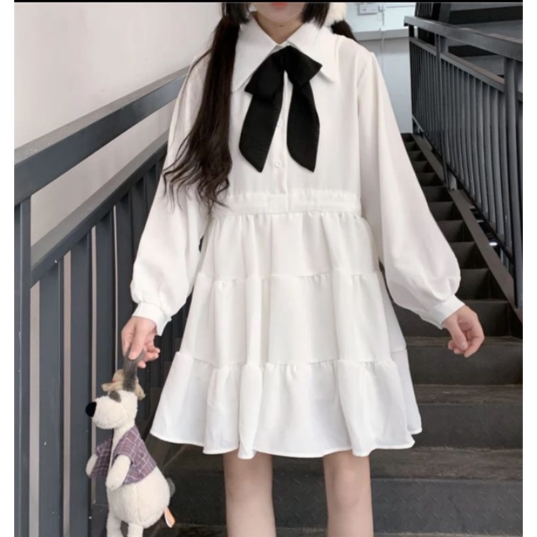 Lolita dress/dress ruffle korean style