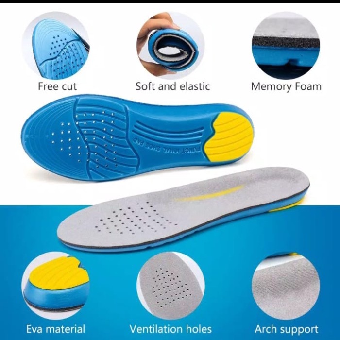 Insole Insole Sepatu Insole Sepatu Sport Aksesoris Sepatu Insole Empuk