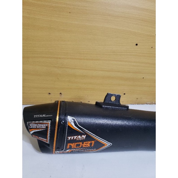 Bisa Cod || Knalpot NOB1 TITAN/Knalpot motor Honda Sonic Second/Bekas/Sonic 150R