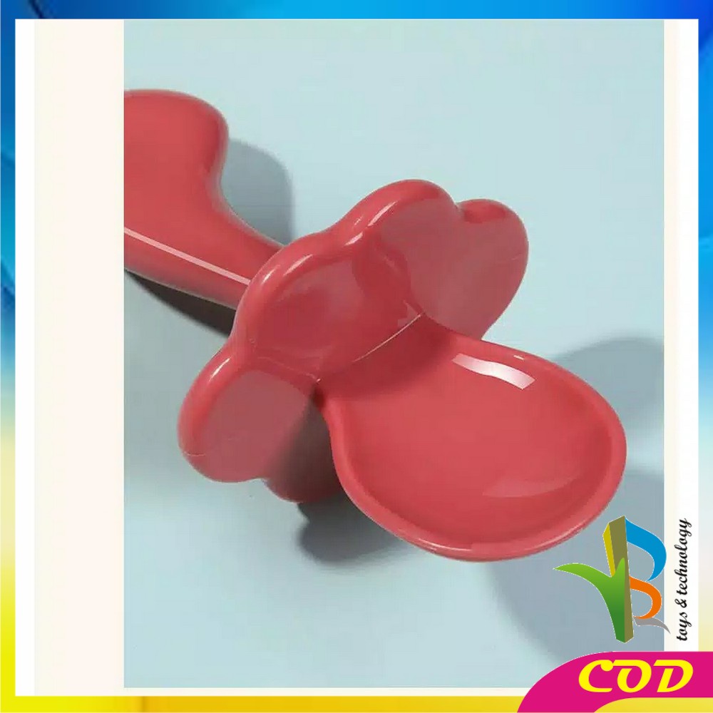 RB-C51 Sendok Garpu Set Alat Makan Anak Bayi Perlengkapan Makan Bayi BPA FREE Training Spoon &amp; Fork