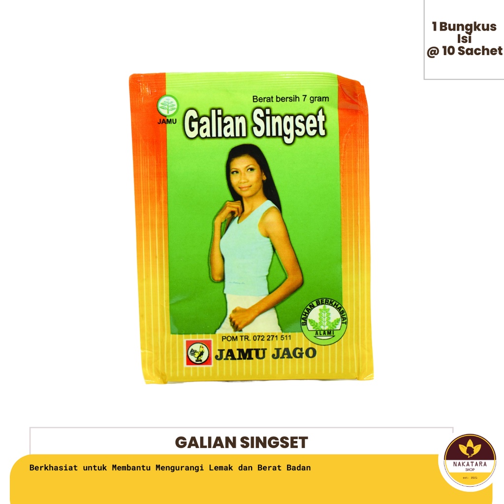 GALIAN SINGSET JAMU JAGO ISI 10 SACHET