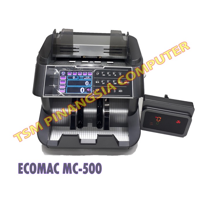 

ECOMAC MC-500 VM MESIN PENGHITUNG UANG - MESIN HITUNG UANG