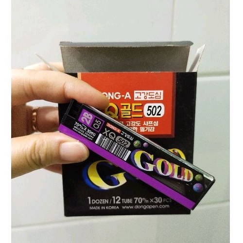 

Isi Pensil Refil Mekanik 2B GOLD DONG-A XQ 502