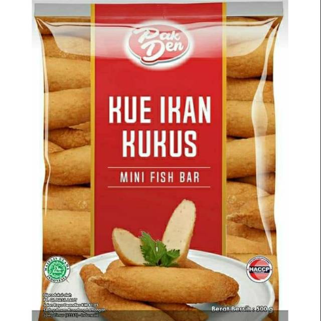 Pak Den Mini Fish Bar 500Gr