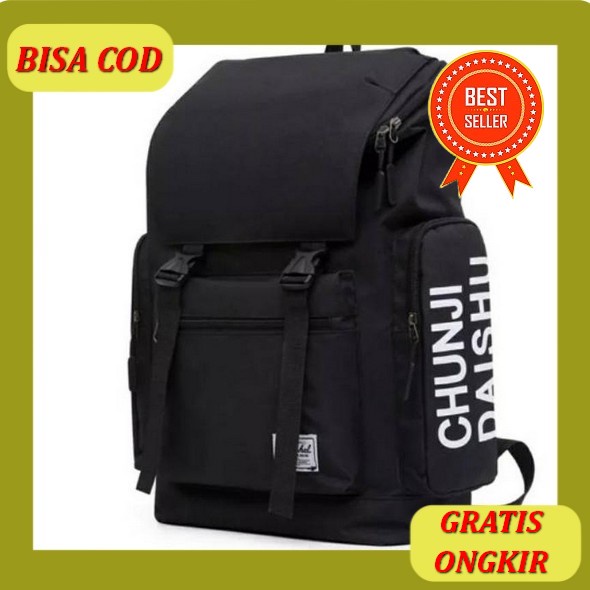 [Ori] Tas Ransel Kecil  Mini Logo Unisex Backpack Tas Ransel Pria Terbaru Tas Punggung Pria Tas Seko